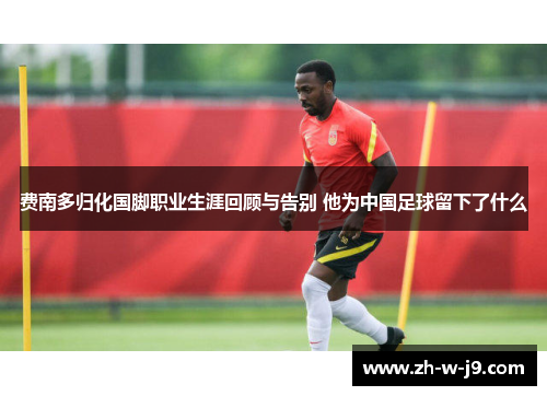 费南多归化国脚职业生涯回顾与告别 他为中国足球留下了什么 费南多归化国脚职业生涯回顾与告别 他为中国足球留下了什么